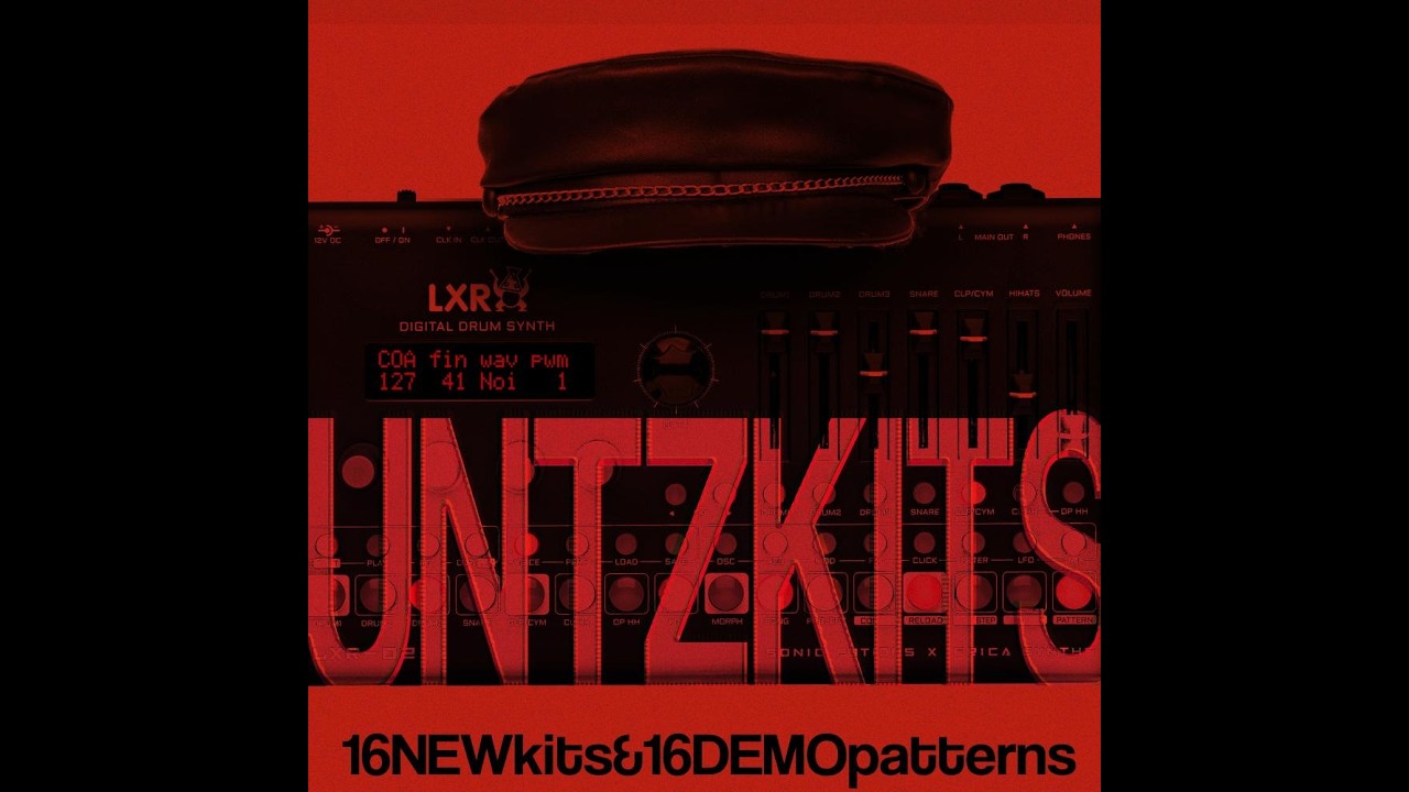 Untzkits - LXR 02 - Erika Synth - Sounds ONLY preview & How to install