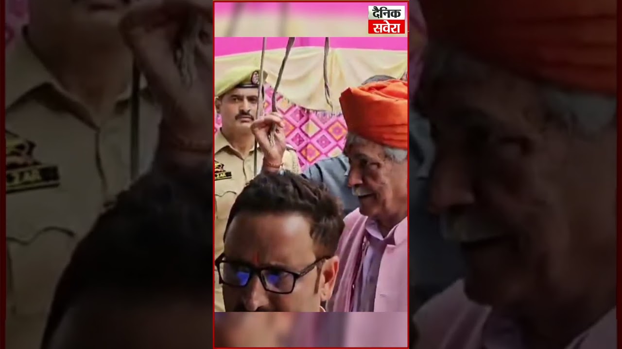 LG Manoj Sinha attends Harbah celebrations at Larkipora Anantnag