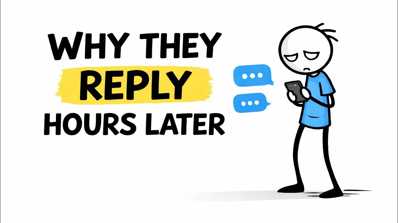 Why People Reply Late to Messages | Psychology Explained