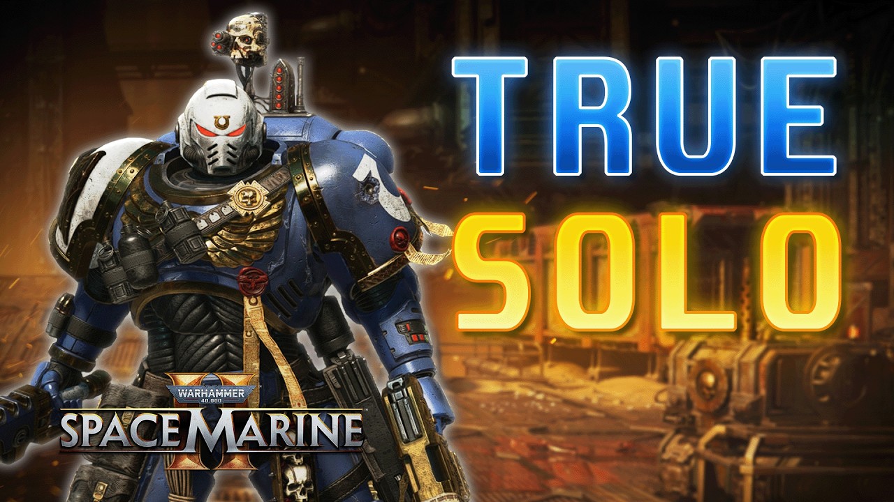 Solo ABSOLUT ohne Bots als Aufklärer | Space Marine 2