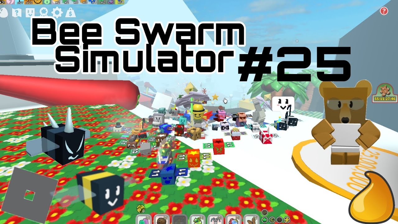 Die Krabbe in 3:56min | Bee Swarm Simulator Deutsch #25