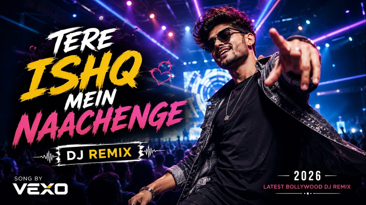 Tere Ishq Mein Naachenge DJ Remix 2026 | Latest Bollywood DJ Remix | Song by VEXO