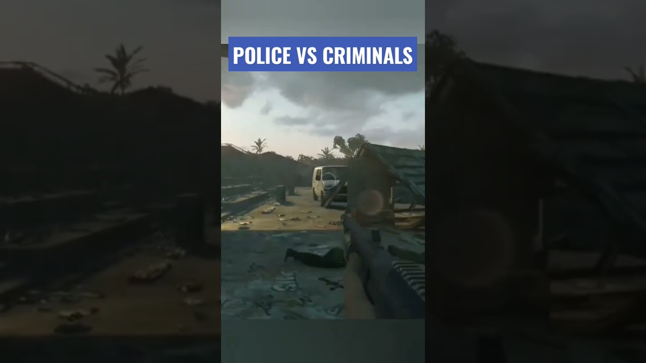POLICE VS CRIMINALS #shooting #battlefieldhardline #battlefield #police