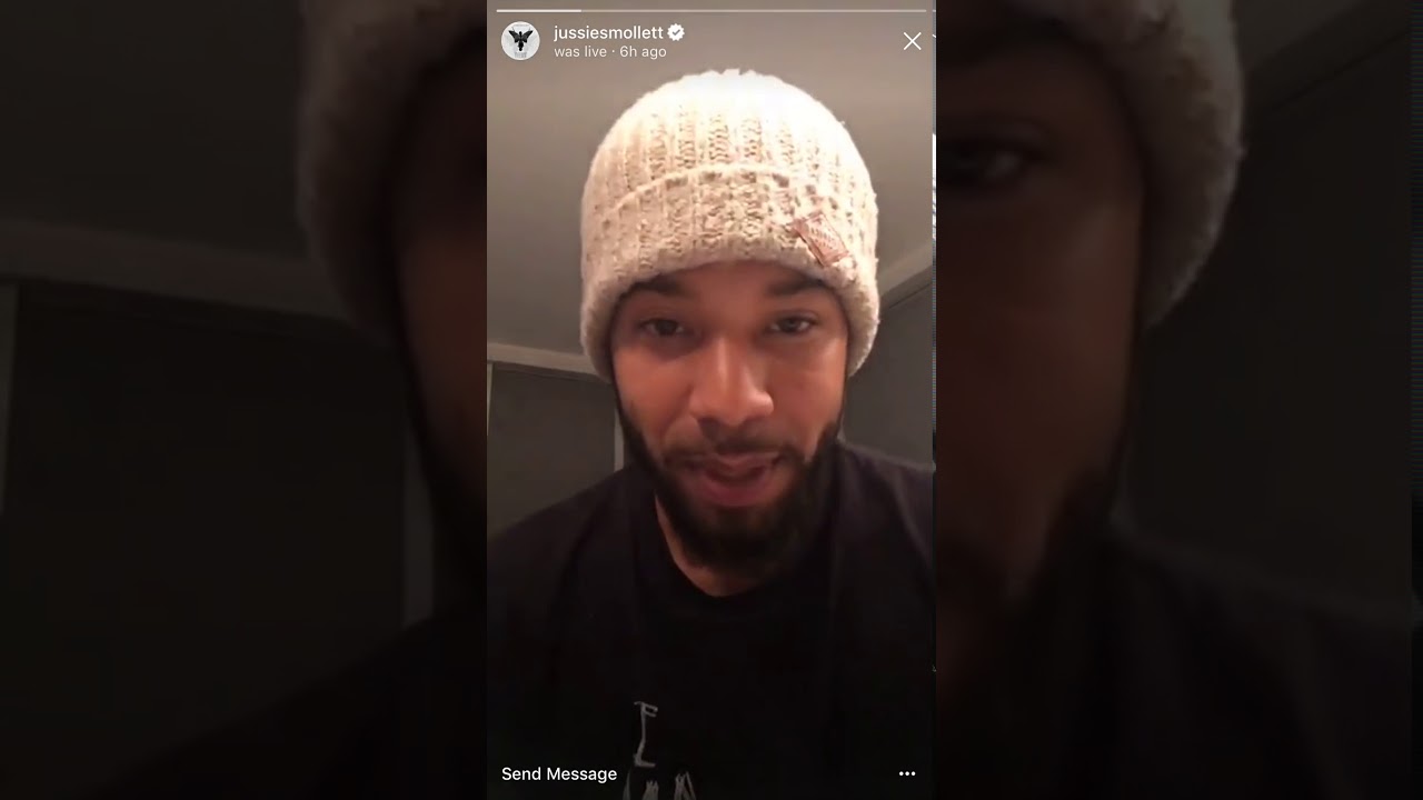 Jussie Smollett Instagram LIVE Thursday 4 January 2018 PART 1