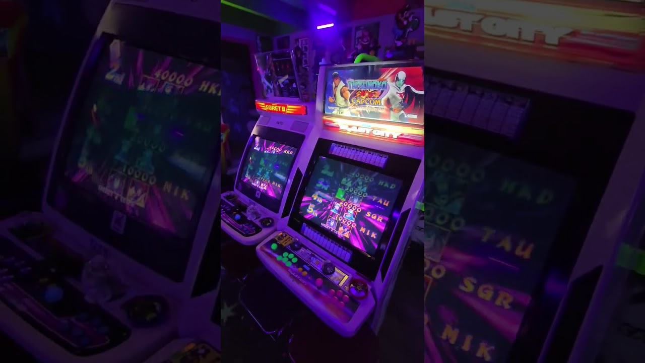 My 2026 Home Arcade. Egret. Pinball. Shmup. Pvm. Konami. 