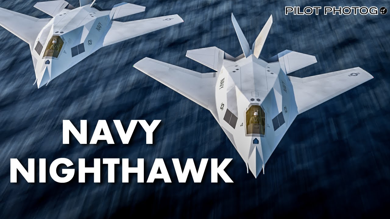 Почему F-117N Seahawk мог навсегда изменить военно-морскую авиацию