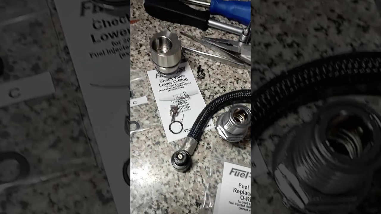 Harley Davidson Forty-Eigth -O-Ring Repair KIT Fuel Line 👍 🇵🇹