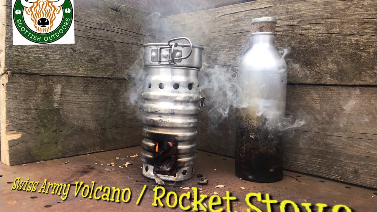 Swiss Army Volcano Rocket Stove | Bushcraft Stove | Army Stove