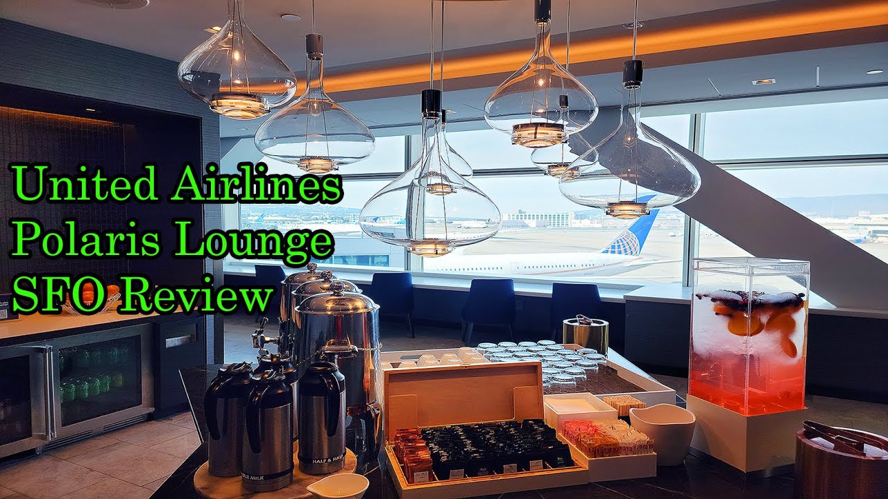Best Airport Lounge? United Airlines Polaris Lounge San Francisco Airport (SFO) Review