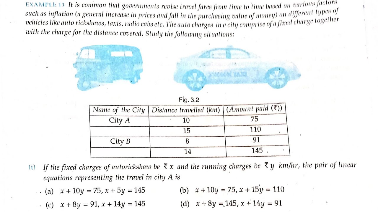 GRADE10-LINEAR EQUATIONS( CASE BASED QSTNS -AUTO CHARGES,  NEGATIVE MARK QSTNS)