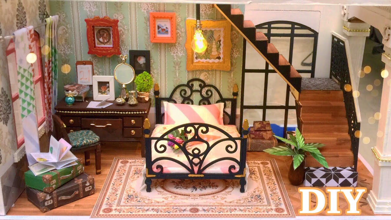 DIY Miniature Dollhouse Kit | Night in Paris |  Miniature with Jenny