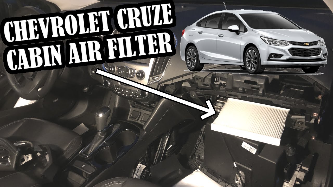 Chevrolet Cruze Cabin Air Filter Replacement (2016 - 2021)