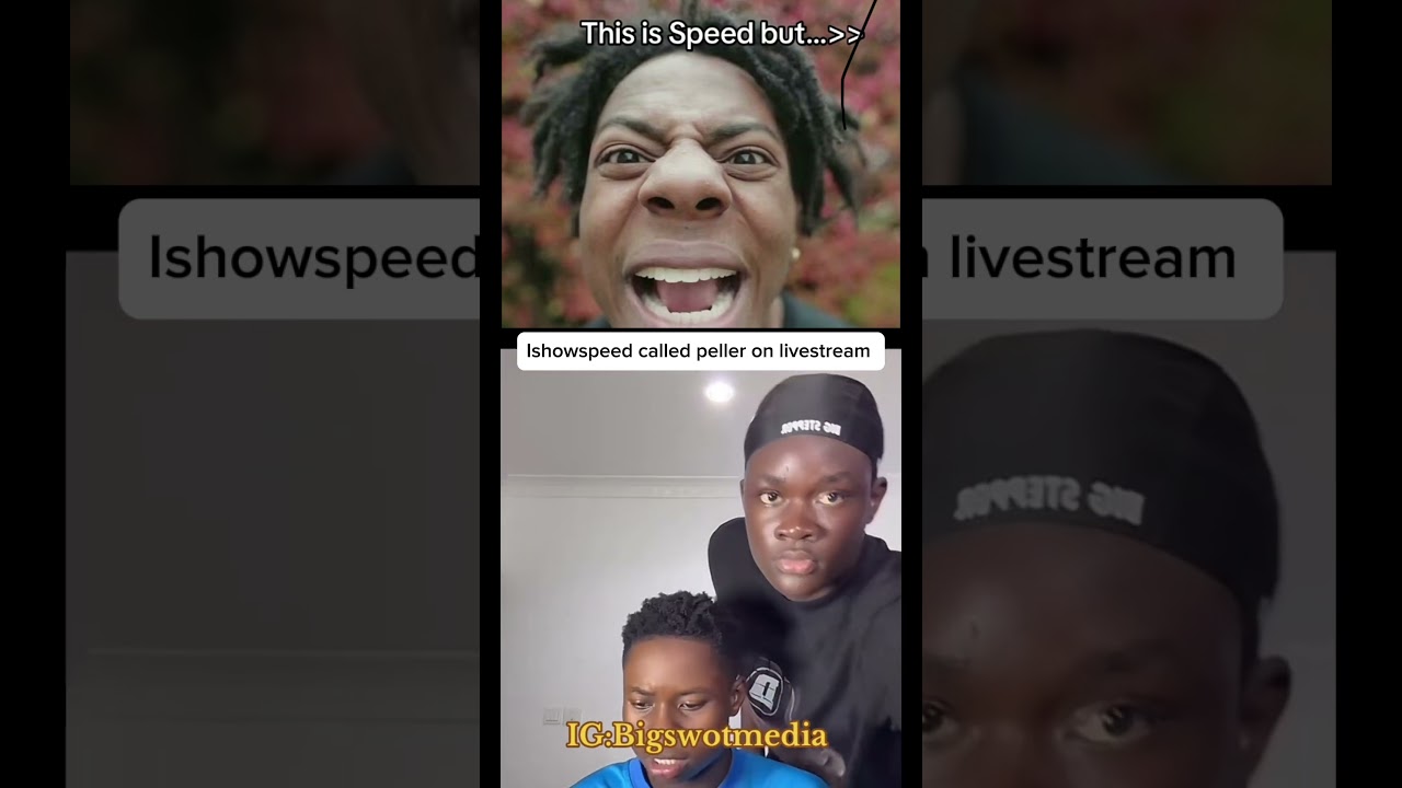 The moment ishow spend call peller #viralvideo #duet #peller #funny #ishowspeed