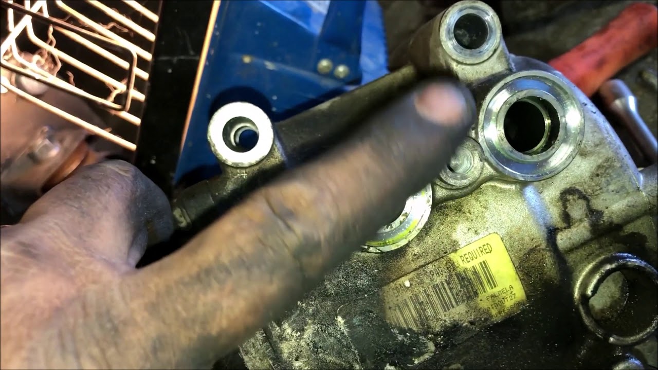 How To Replace AC Compressor 2005 Saturn Vue