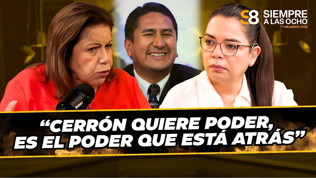 LOURDES FLORES critica 'REPARTIJA' entre CONGRESISTAS y presencia de CERRÓN en NUEVO GABINETE | #S8