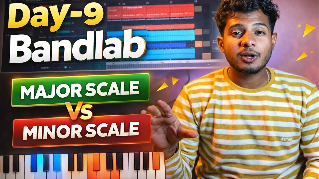 Day-9 Major and minor scale learning 🔥 