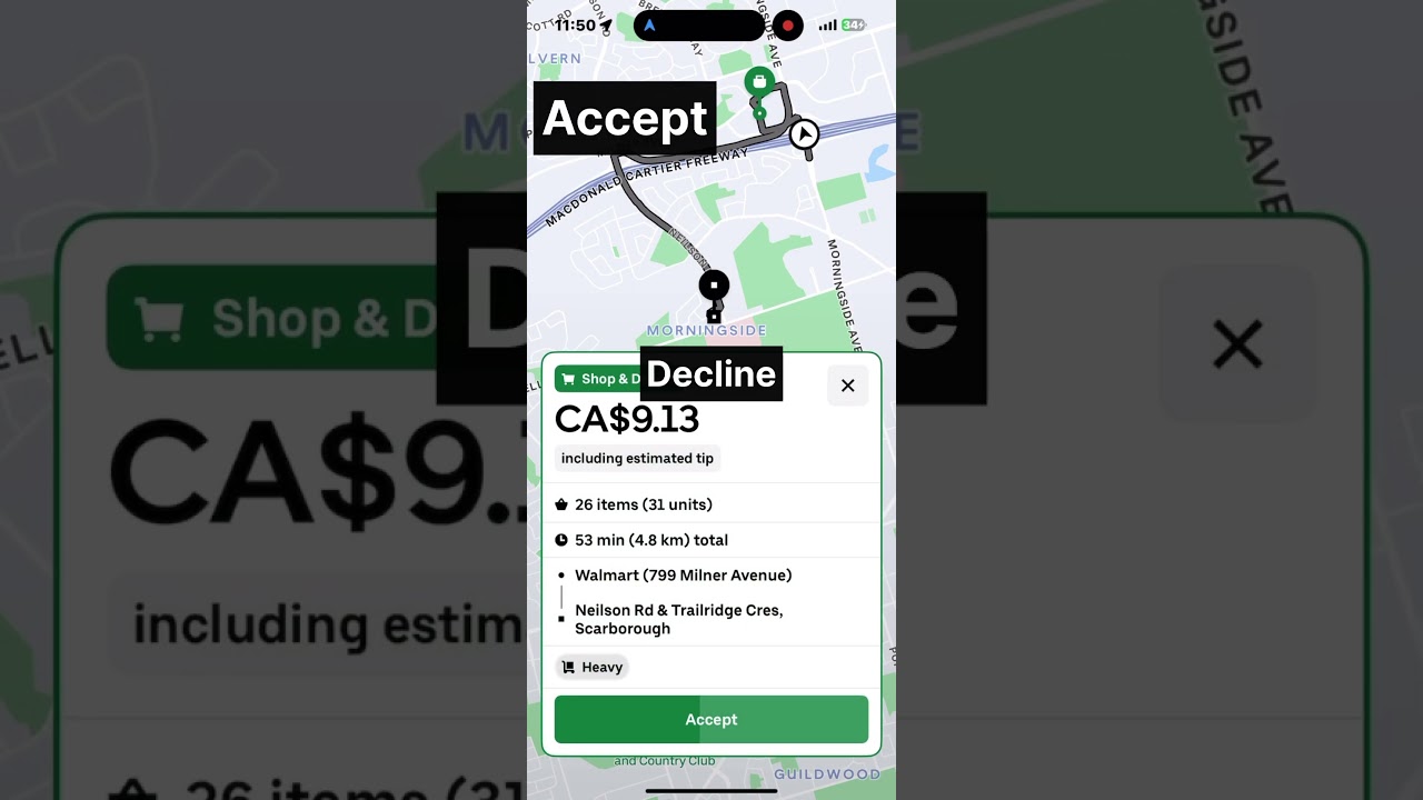 Uber eats in canada 🇨🇦