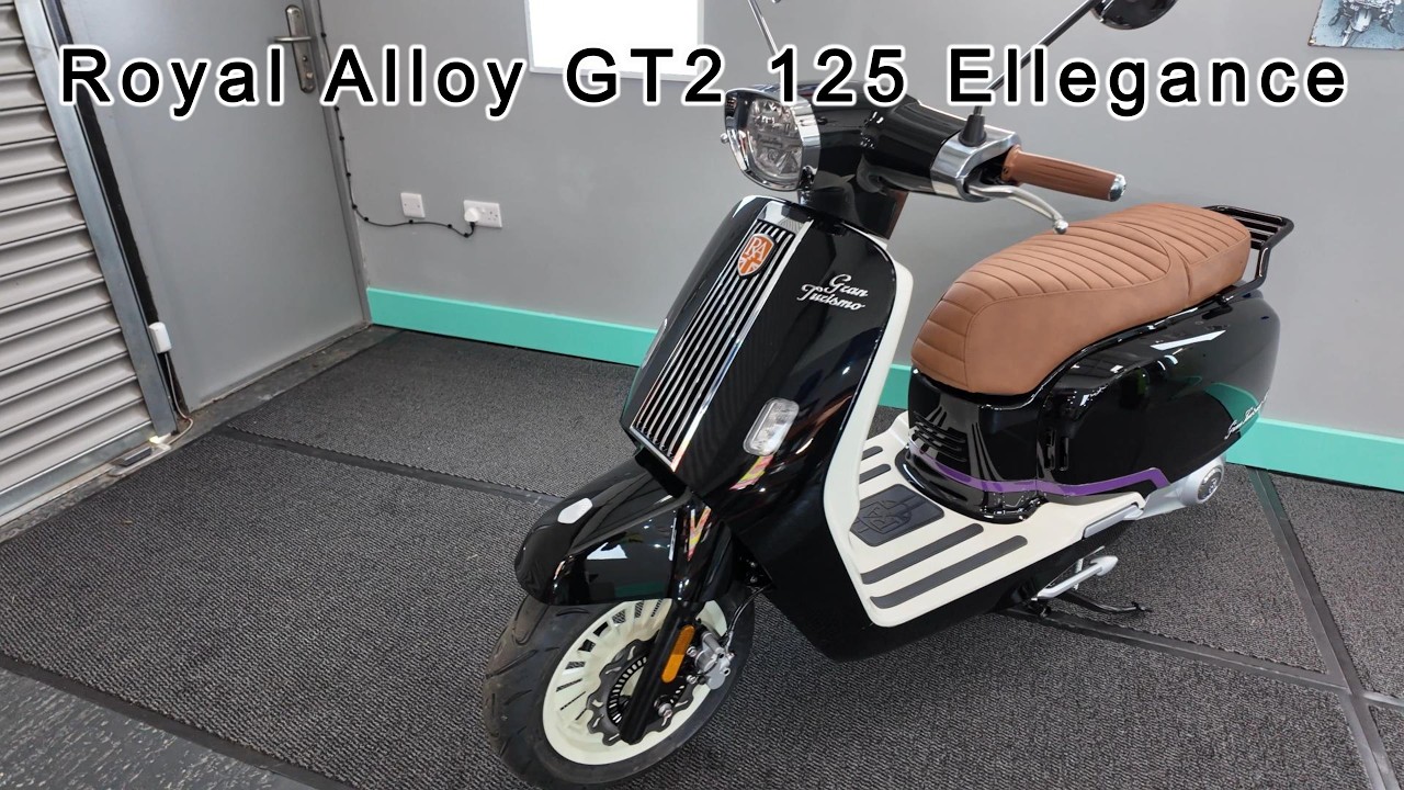 Royal Alloy  GT2 125 Elegance packed with tech