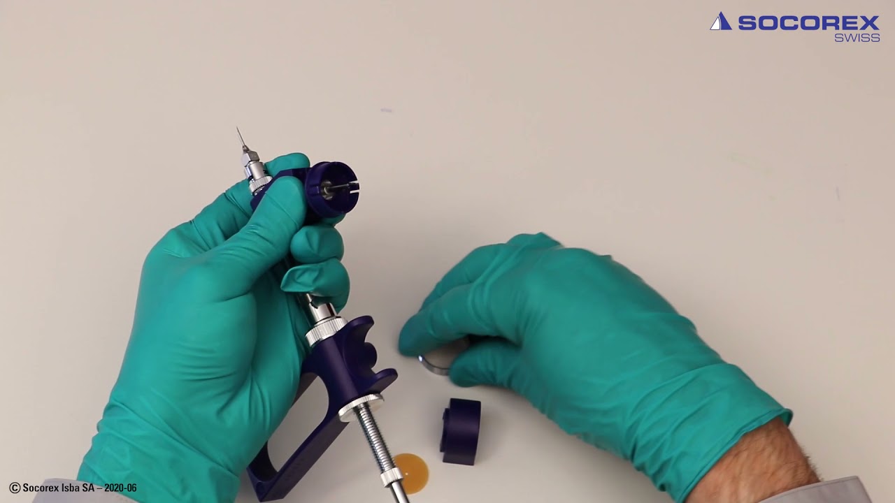 Socorex Pipettatrice 187  - Montaggio Kit di conversione (Tubo/Flacone)
