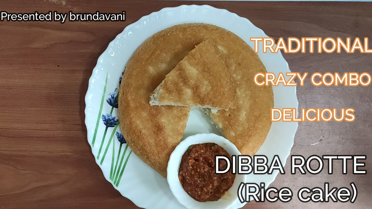 Dibba Rotte (RICE CAKE)