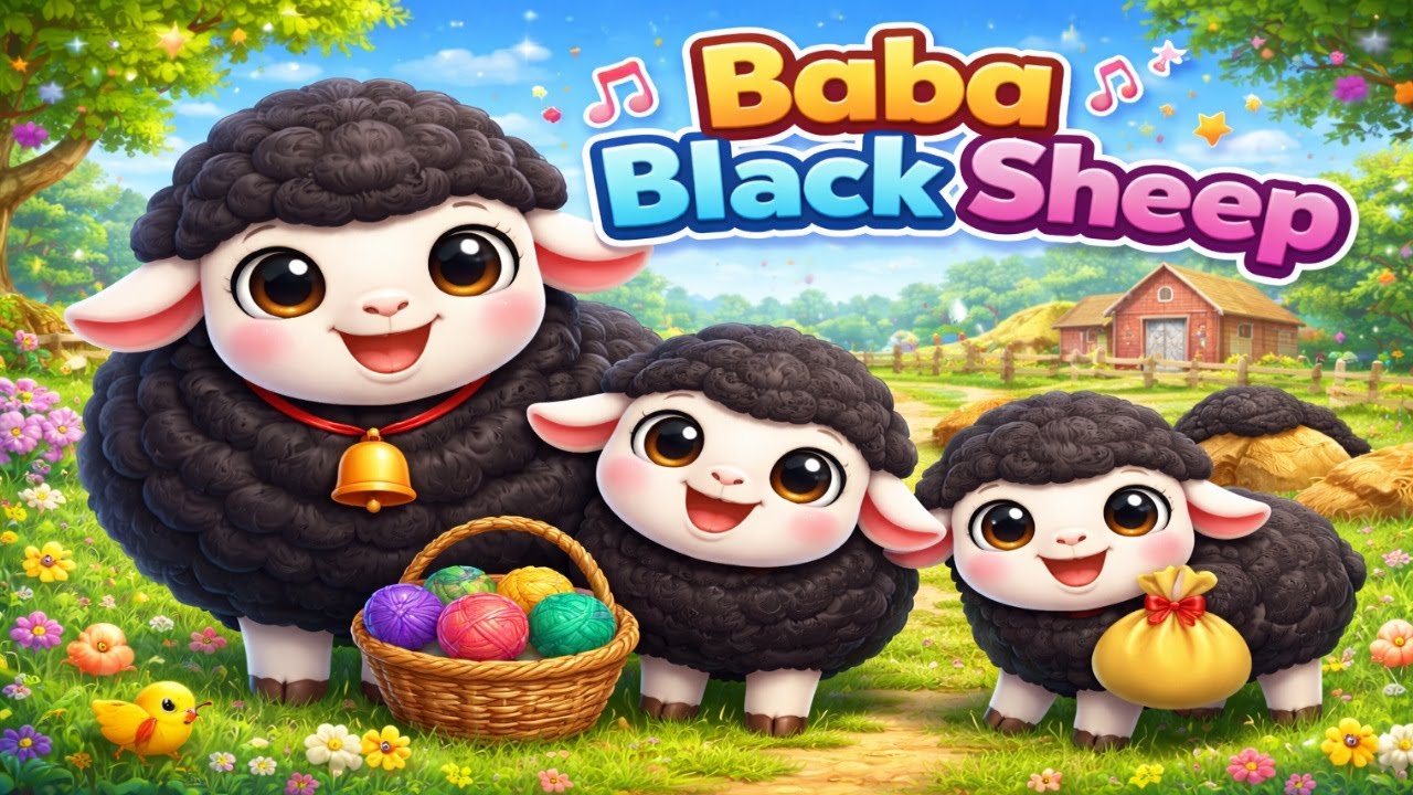 Baa Baa Black Sheep | Have You Any Wool | Nursery Rhymes & Kids Songs | LittleMarvelss