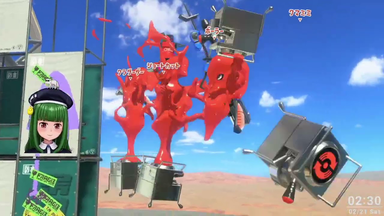 Xマッチ なんか使えるようになった和傘とジムワイパー【Splatoon3 配信ダイジェスト】
