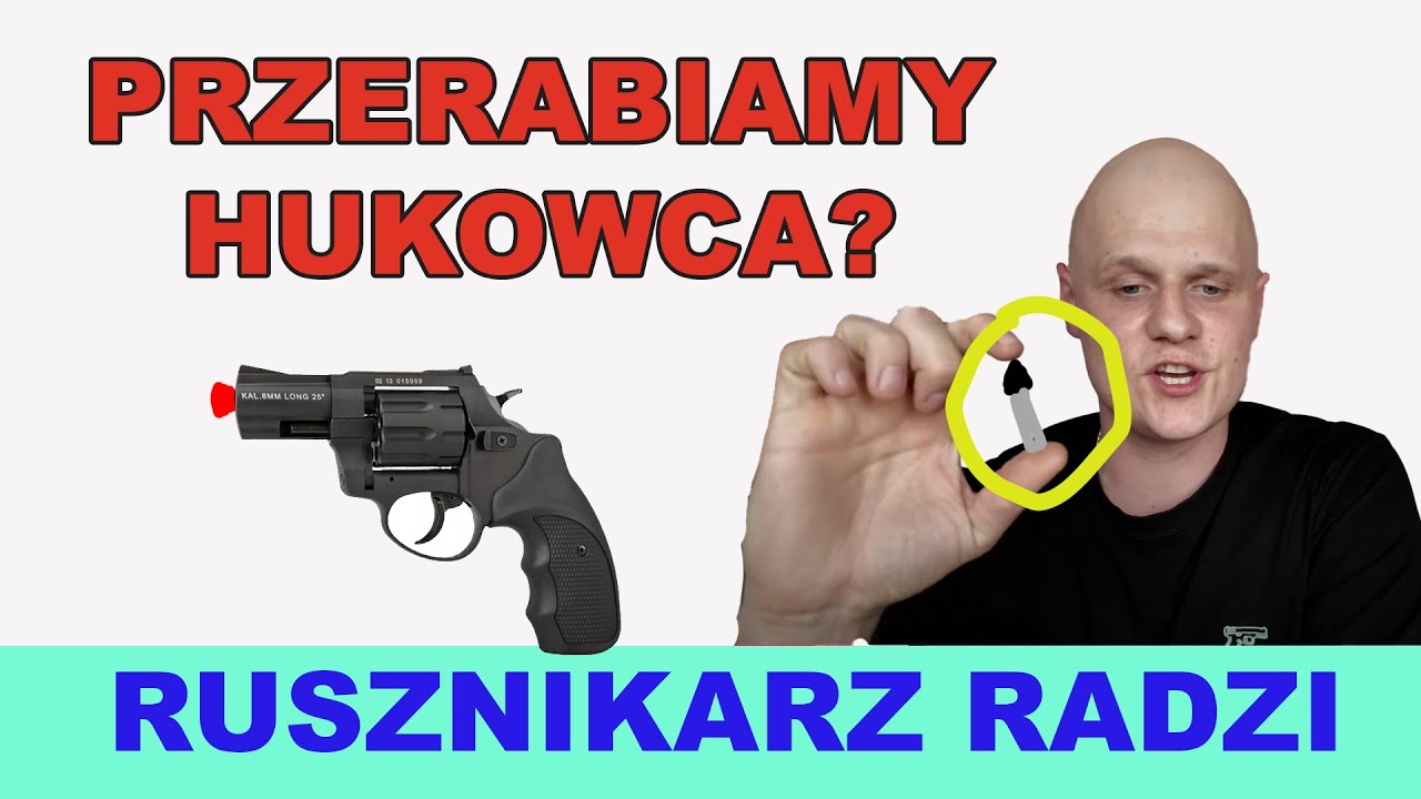 Czy można przerobić HUKOWCA na broń palną? WYWIAD Z RUSZNIKARZEM