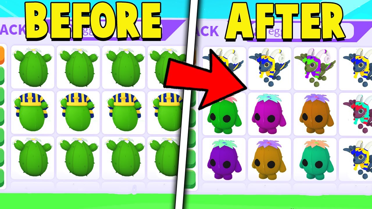 I Opened EVERY PET in DESERT EGGS Before They Leave.. (Adopt Me)