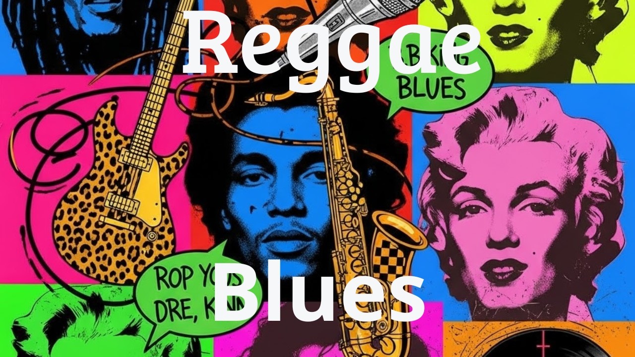 Reggae Blues Chill 🌴 Guitar Roots Mood para Noche Tranquila