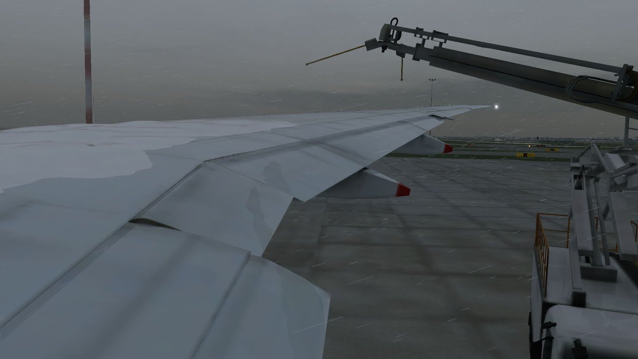 XP12 VATSIM | B77L | De-Ice Long Taxi Departure From Amsterdam | Singapore Airlines Virtual | SQ7394