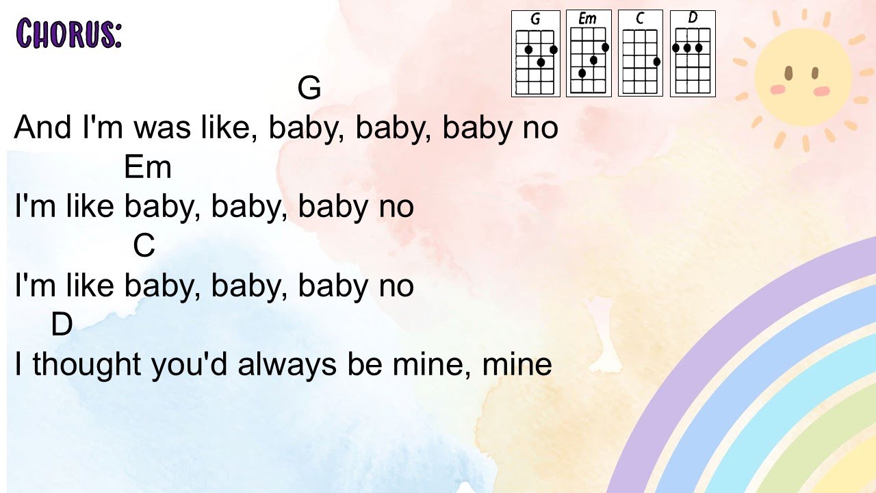 Baby - Justin Bieber (Ukulele Play Along)