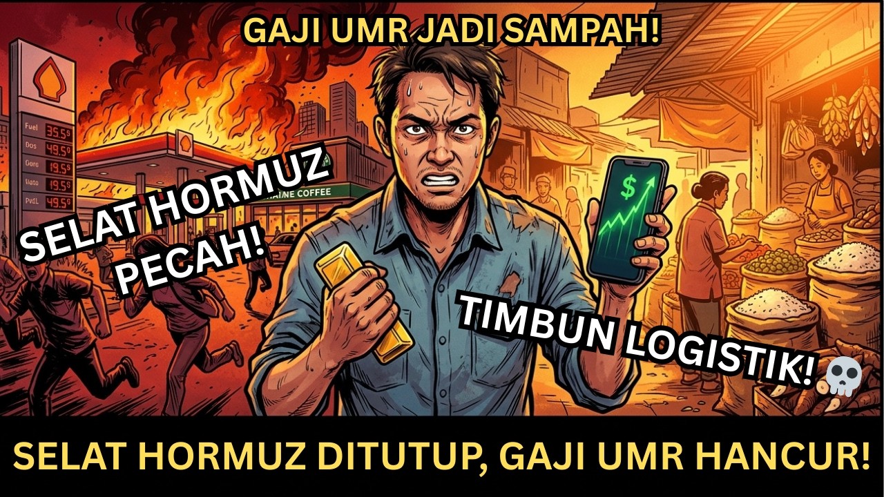 EFEK SELAT HORMUZ DITUTUP! 🛑 Gaji UMR Kalian Resmi Jadi Sampah Bulan Depan