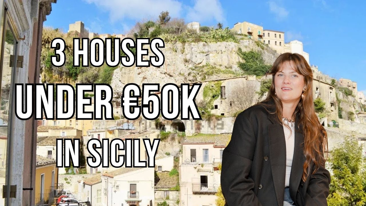 🏡 3 Houses for Sale in Sicily Under &euro;50,000 + Bonus Listing! 🇮🇹 | Affordable Property in Italy 2025