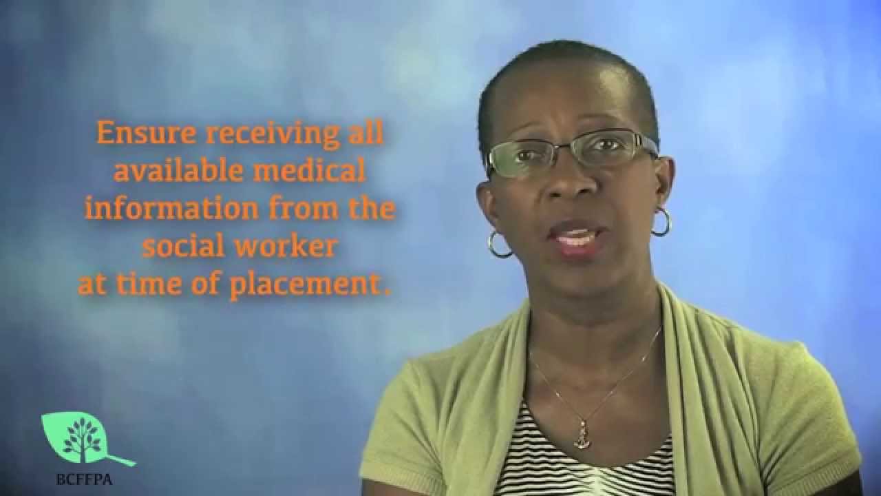 BC Foster Basics - Health Care For Children & Youth (1/2)