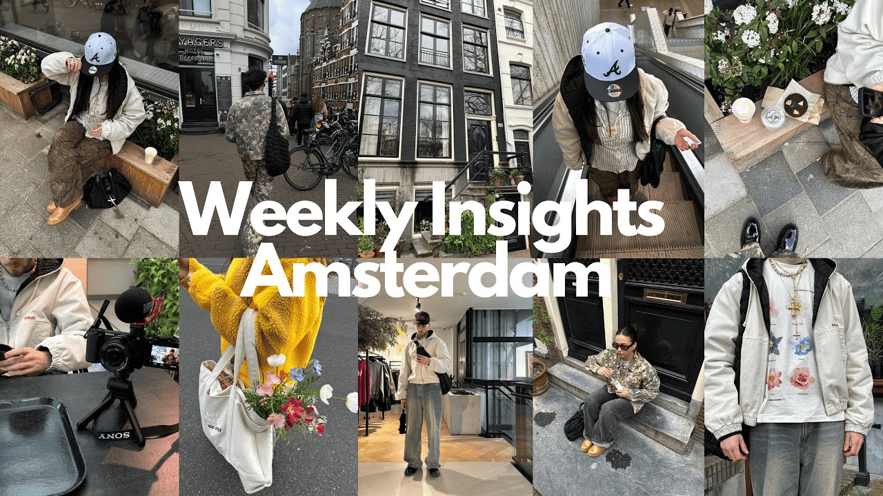 WIR WAREN 72H IN AMSTERDAM (Stores, Food Spots & mehr) I WEEKLY INSIGHTS #1 I Ben and Julie