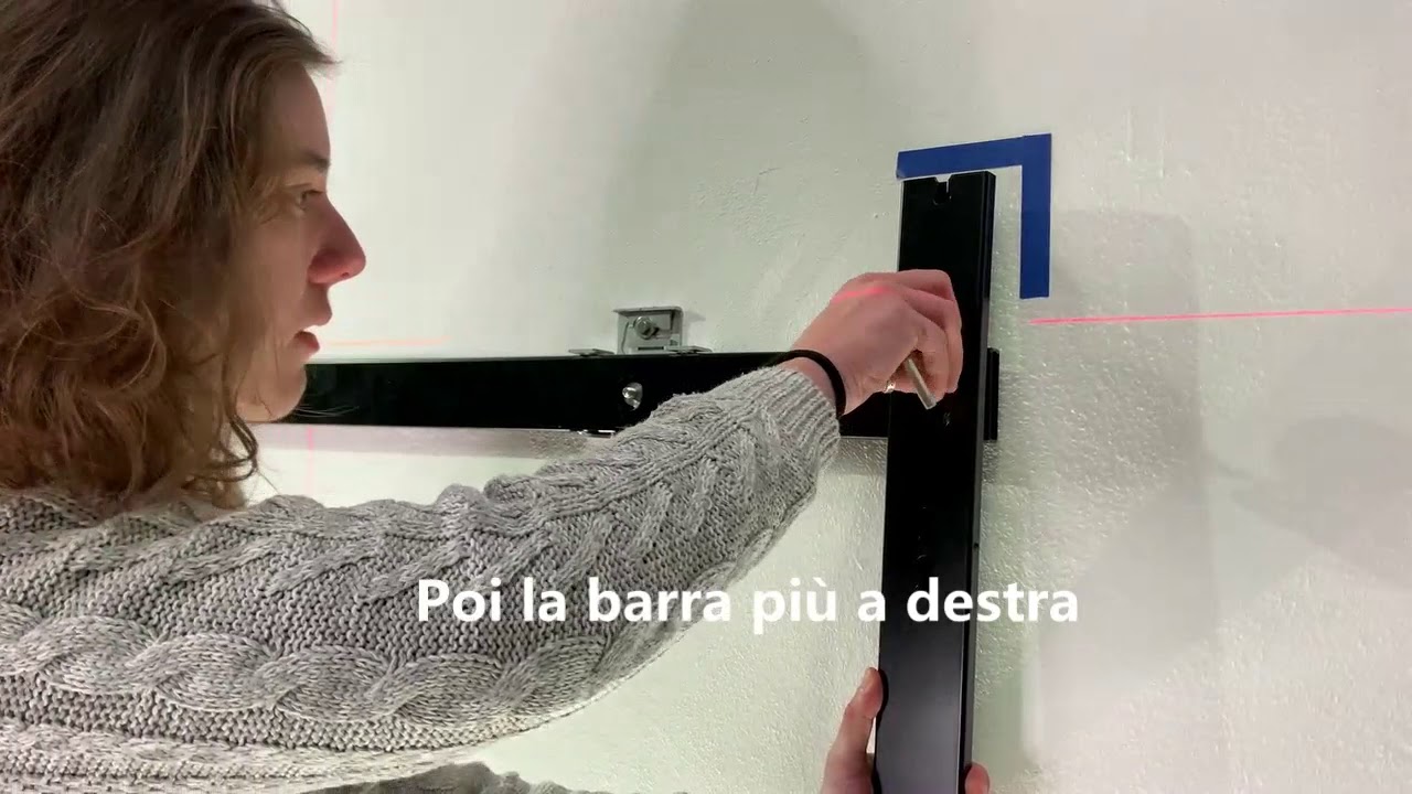Struttura LEDwall by OMB - procedura di installazione