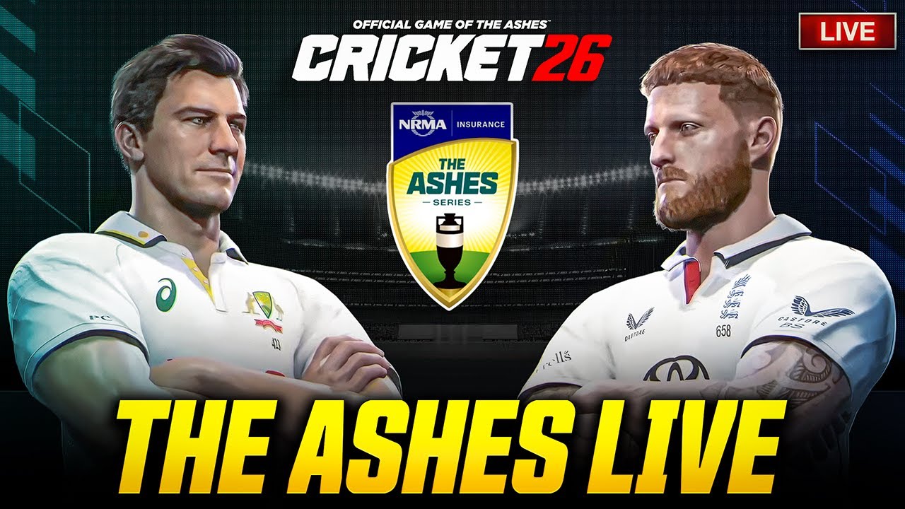 LIVE: Playing The Official Ashes Mode in Cricket 26 | Ultra Realistic Test Gameplay | CricSOFI