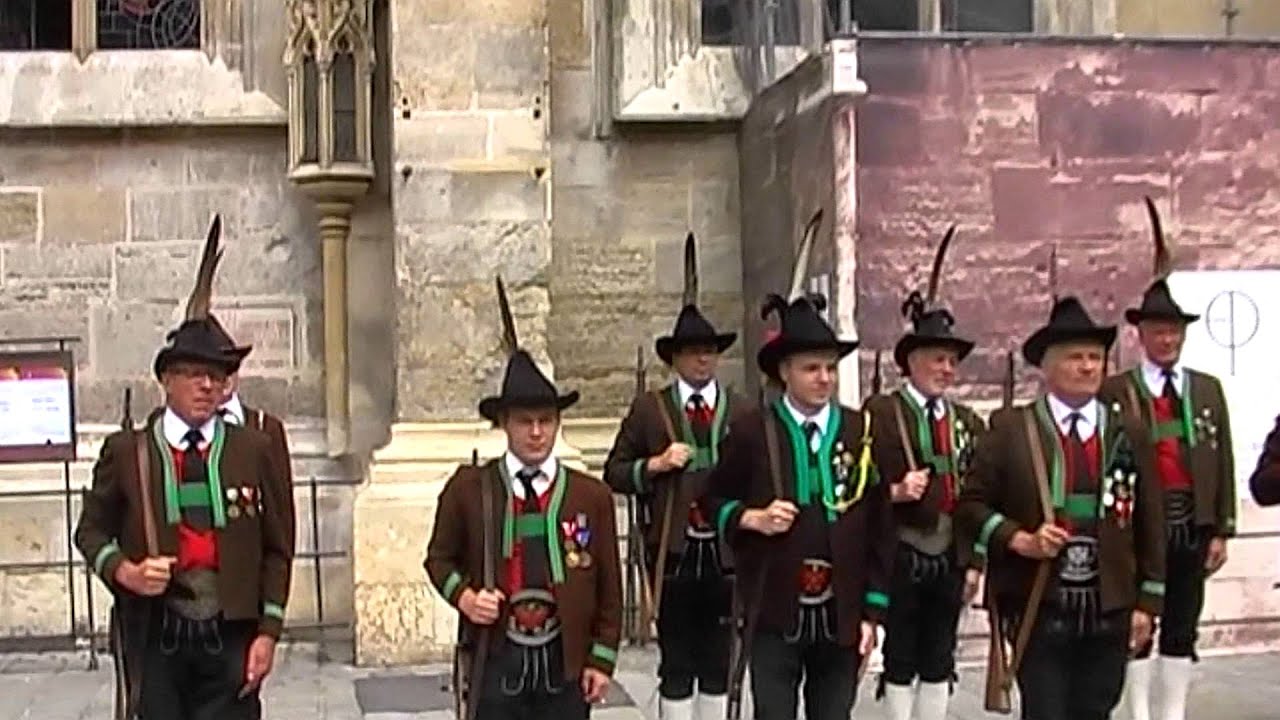 Wenen (Vienna / Wien) - Tiroler schutterscompagnie (Tiroler Sch&uuml;tzenkompanie), 27 juni 2015