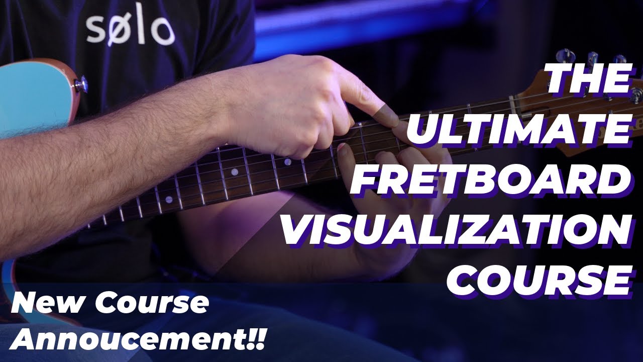 Why is it so hard to learn the fretboard? & THE ULTIMATE FRETBOARD VISUALIZATION COURSE ANNOUNCEMENT