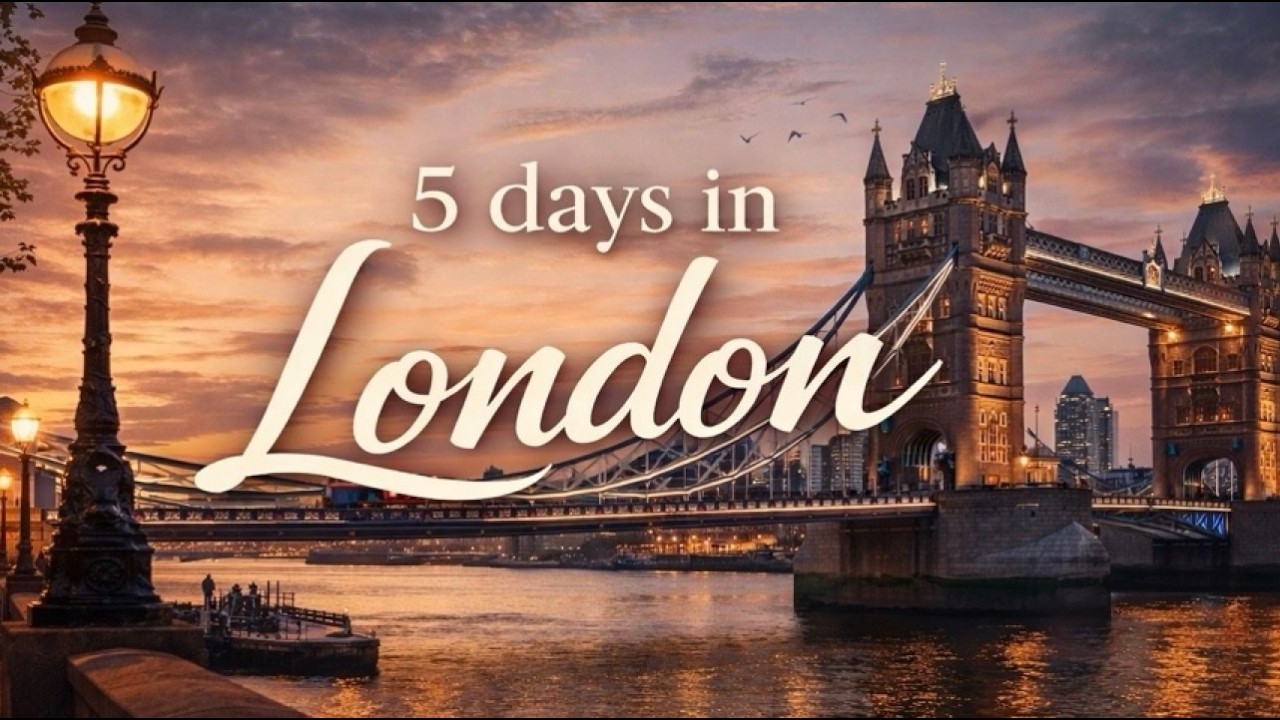 5 Days in London - City Highlights & New Year's Fireworks - A Travel Documentary