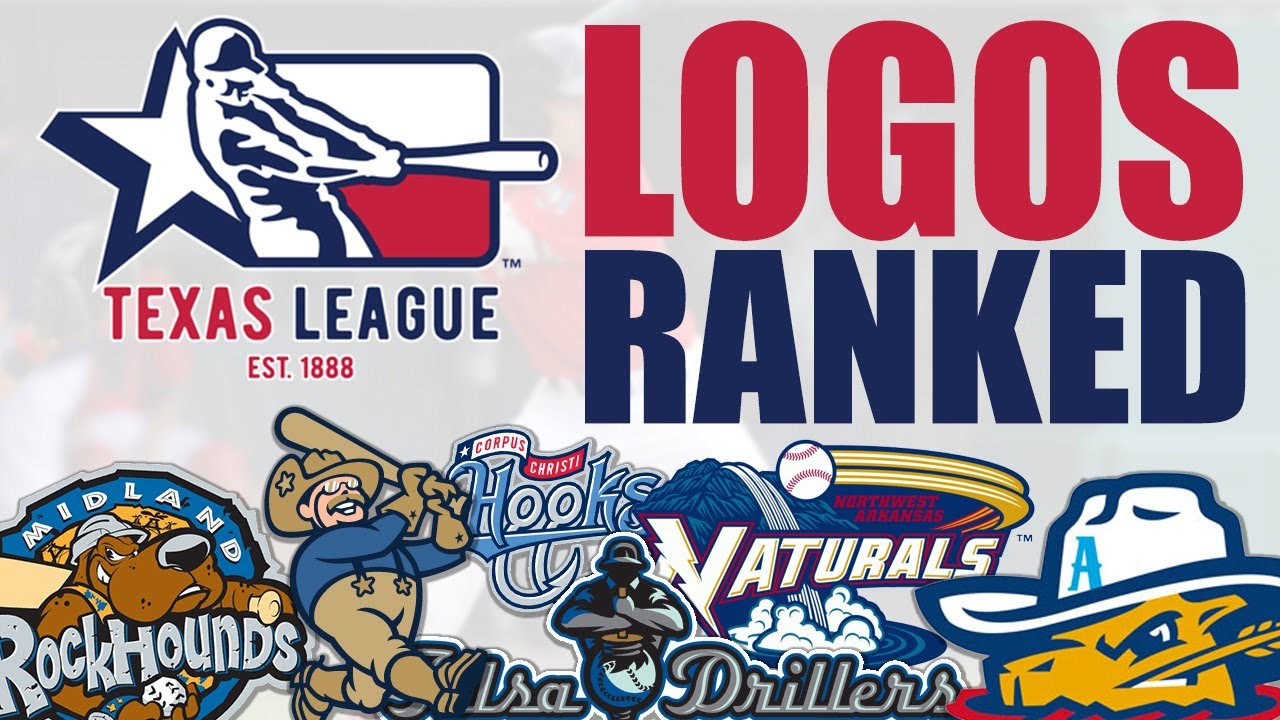 Texas League Baseball Logos Ranked!