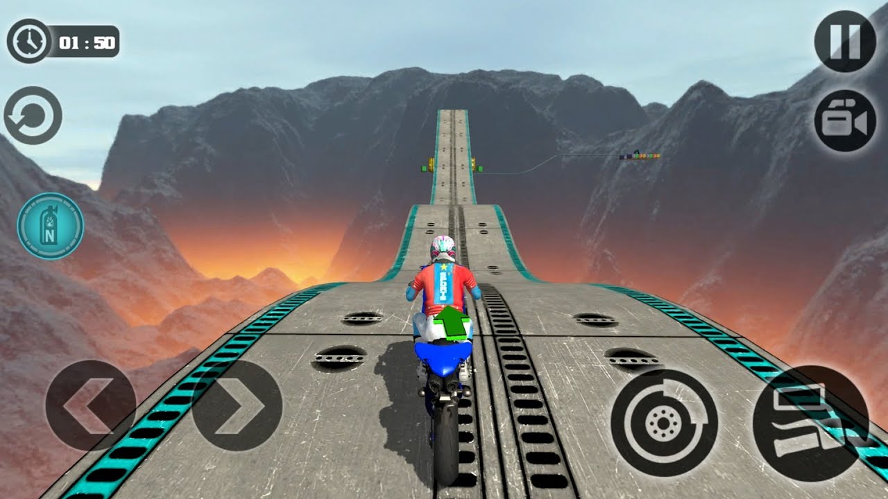 Impossible Motor Bike Tracks (by Tech 3D Games Studios) Android Gameplay [HD]
