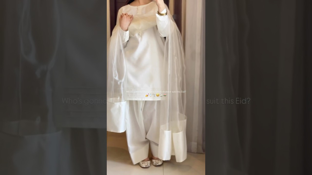 3pc silk Farshi shalwar dress #farshishalwar #silkfabric #readytowear