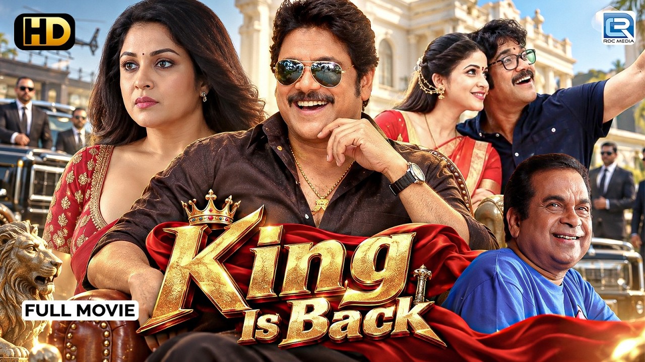 KING IS BACK - New Released South Action Blockbuster Superhit Hindi Movie | Nagarjuna, Ramya,Lavanya