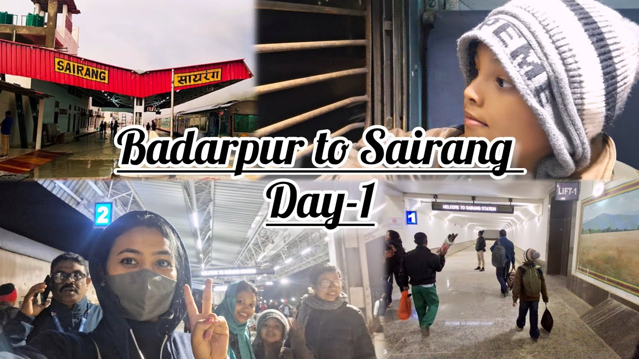 Badarpur to Sairang Journey | Aizawl city | We are going to meet our Cousins | Reshma's Channel