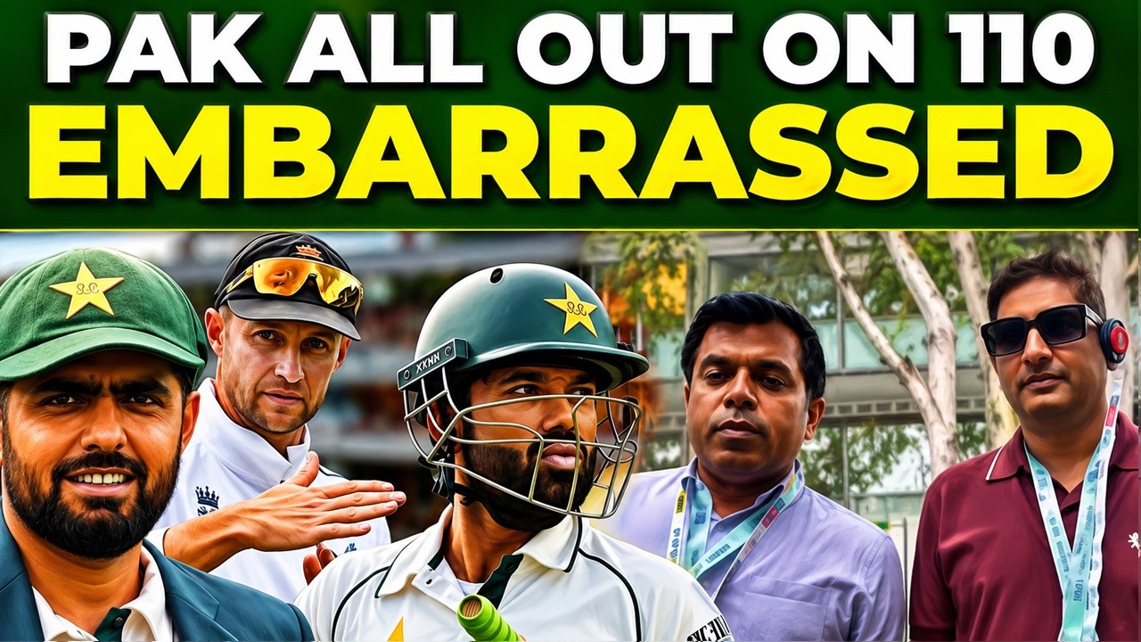 ShameFul | England Demolished Pak On 110 | Totally Embarrsed | Pak Vs Eng 2nd Test | RarSportsImpact