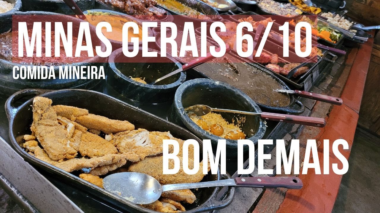 MINAS GERAIS (6/10) - COMIDA MINEIRA, SIMPLES E GOSTOSA