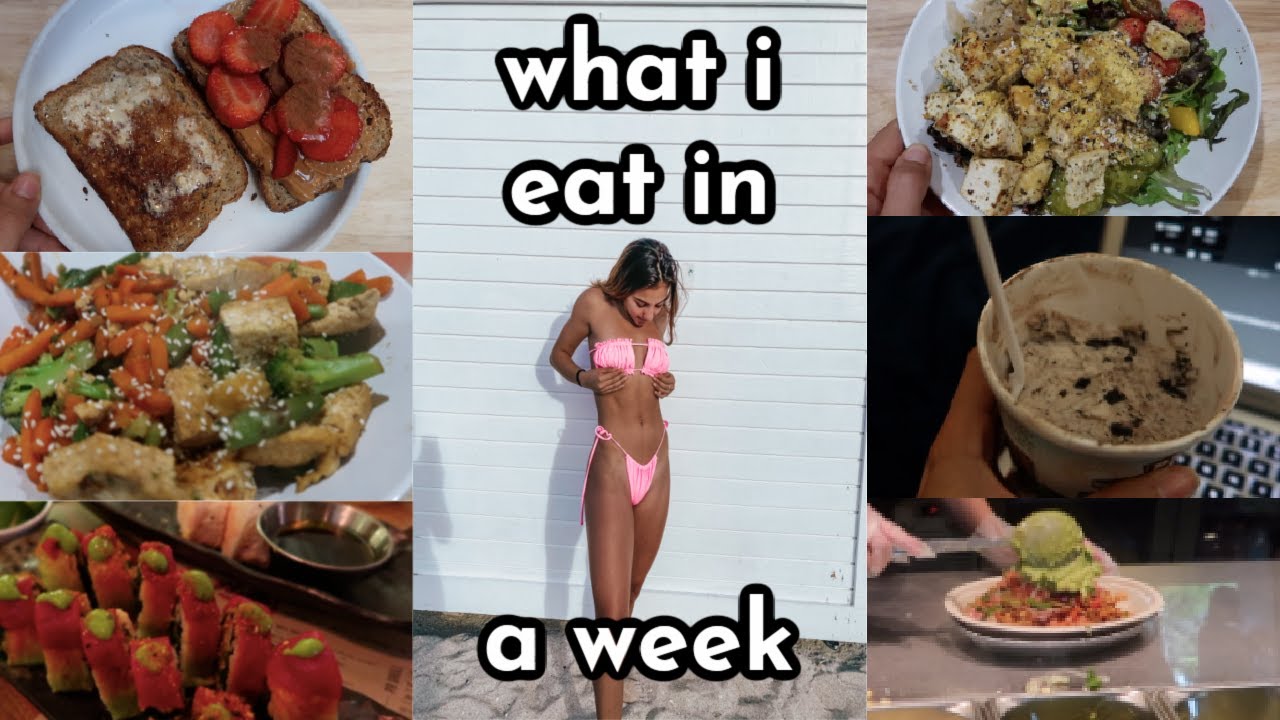 HOW I HEALED MY RELATIONSHIP WITH FOOD | what i eat in a week