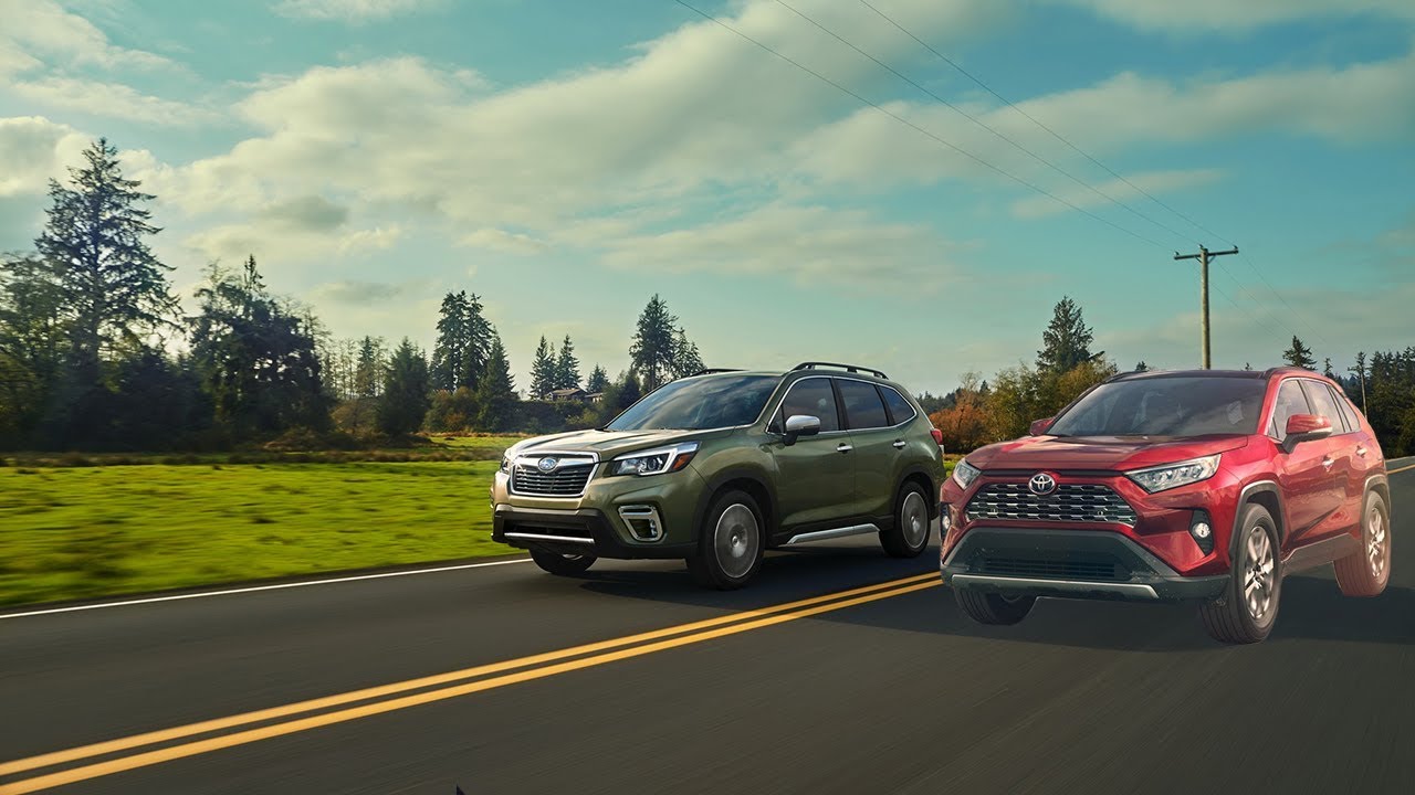2019 Toyota RAV4 vs 2019 Subaru Forester