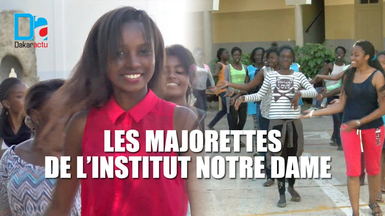 Reportage Majorettes de l'institut Notre Dame de Dakar